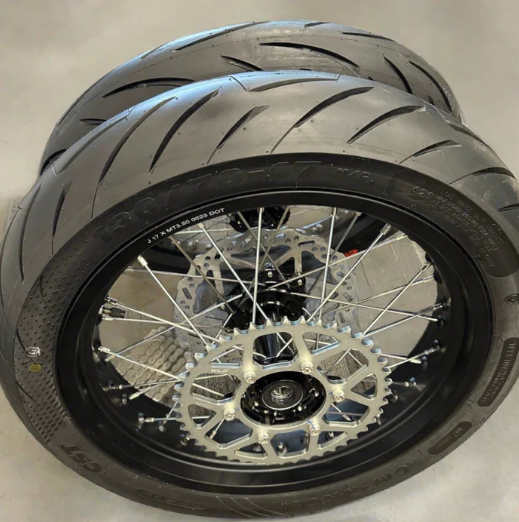 Ultra Bee Supermoto Wheel Set
